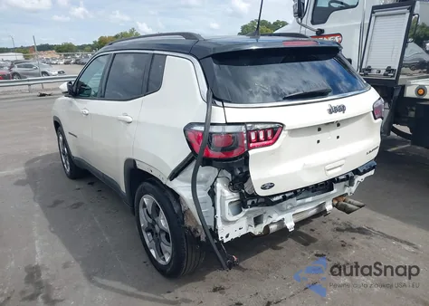2018 Jeep Compass Limited Fwd z USA, uszkodzony, nr VIN 3C4NJCCB1JT487148